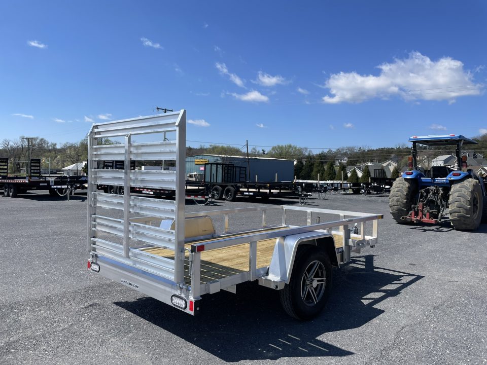 New 2026 Sure-Trac 5X10 Aluminum Utility Trailer
