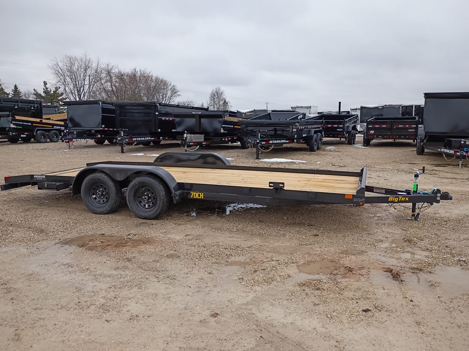 New 2026 Big Tex Trailers 83X20 7K TA CAR HAULER
