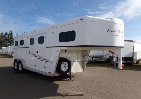 Used 2008 Trails West Classic 2H GN 5x5 Horse Trailer