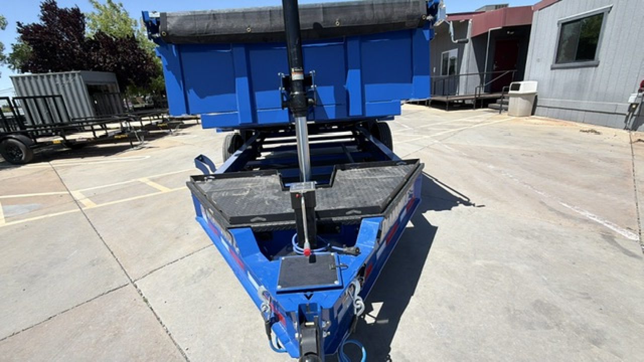 New 2026 Diamond C Trailers LPT207L14X82 7FT X 14FT 15.5K GVW Dump Trailer