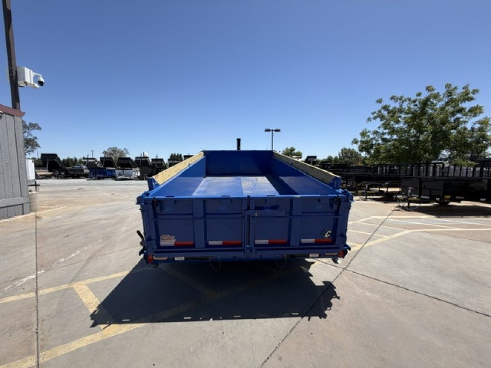 New 2026 Diamond C Trailers LPT207L14X82 7FT X 14FT 15.5K GVW Dump Trailer