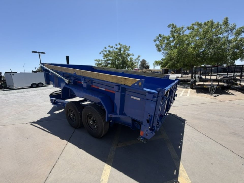 New 2026 Diamond C Trailers LPT207L14X82 7FT X 14FT 15.5K GVW Dump Trailer