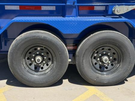 New 2026 Diamond C Trailers LPT207L14X82 7FT X 14FT 15.5K GVW Dump Trailer