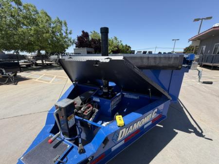New 2026 Diamond C Trailers LPT207L14X82 7FT X 14FT 15.5K GVW Dump Trailer