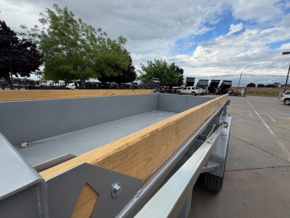 New 2026 Diamond C Trailers LPT207L14X82 7FT 14FT 15.5K GVW Dump Trailer