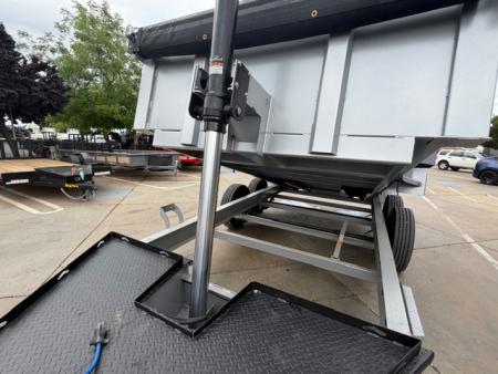 New 2026 Diamond C Trailers LPT207L14X82 7FT 14FT 15.5K GVW Dump Trailer