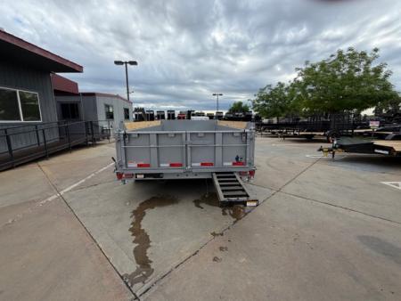 New 2026 Diamond C Trailers LPT207L14X82 7FT 14FT 15.5K GVW Dump Trailer