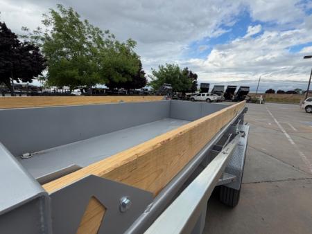 New 2026 Diamond C Trailers LPT207L14X82 7FT 14FT 15.5K GVW Dump Trailer
