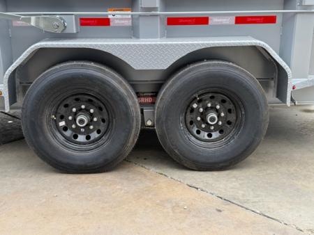 New 2026 Diamond C Trailers LPT207L14X82 7FT 14FT 15.5K GVW Dump Trailer