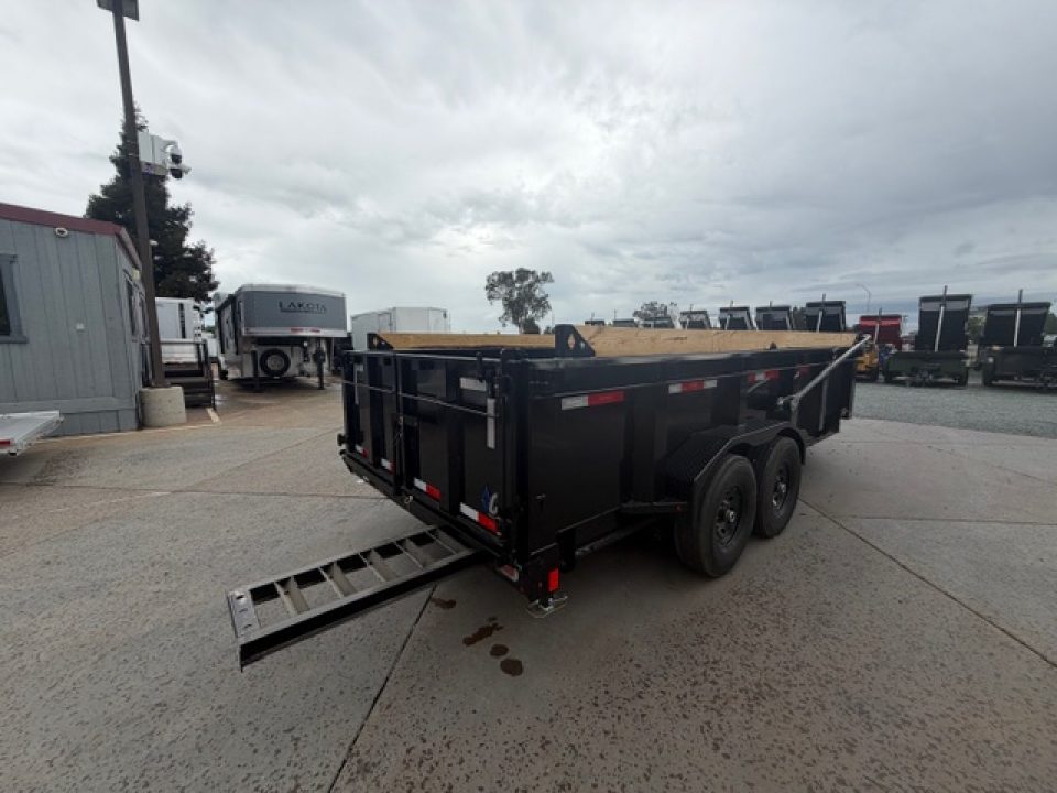New 2026 Diamond C Trailers LPT207L16X82PS P3 7FT X 16FT 15.5K GVW Dump Trailer