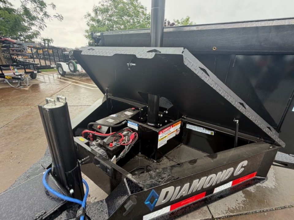New 2026 Diamond C Trailers LPT207L16X82PS P3 7FT X 16FT 15.5K GVW Dump Trailer