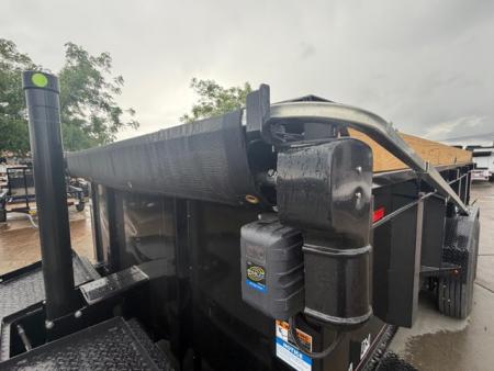 New 2026 Diamond C Trailers LPT207L16X82PS P3 7FT X 16FT 15.5K GVW Dump Trailer