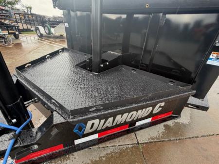 New 2026 Diamond C Trailers LPT207L16X82PS P3 7FT X 16FT 15.5K GVW Dump Trailer
