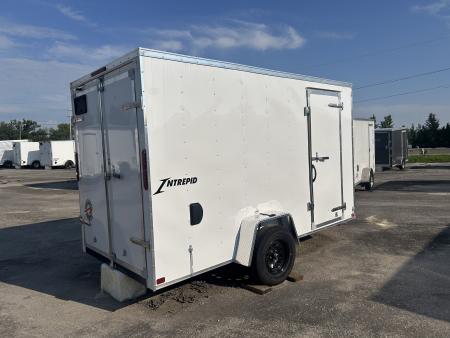 New 2026 Homesteader Trailer 6 X 12 FT INTREPID CARGO TRAILER BARN DOOR 6 FT 6 INTERIOR HT