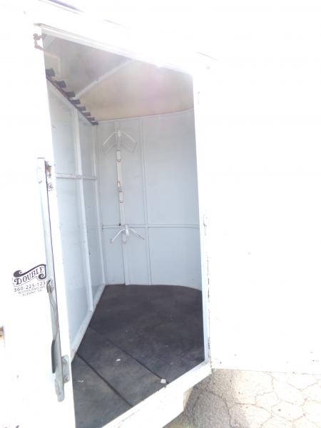 Used 2014 Snake River Maverick 2H Slant Stock Side Horse Trailer
