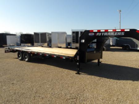 New 2026 PJ Trailers LS252 Flatbed Trailer