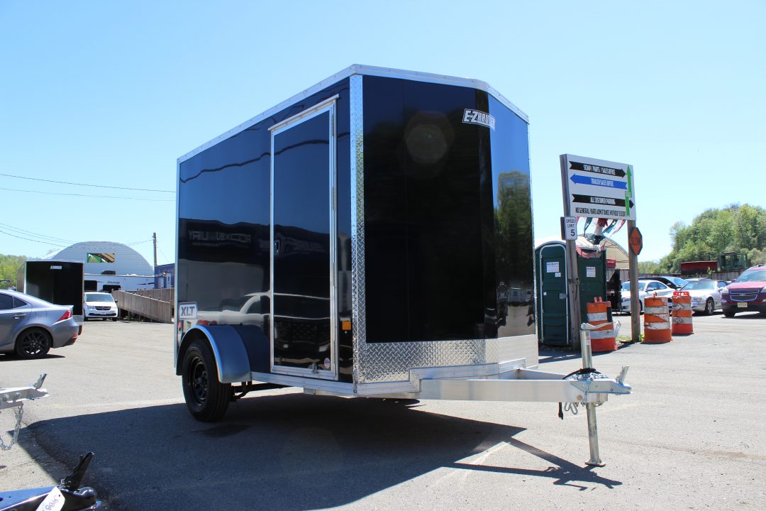 New 2026 E-Z Hauler 6x10 Aluminum Enclosed Cargo Trailer