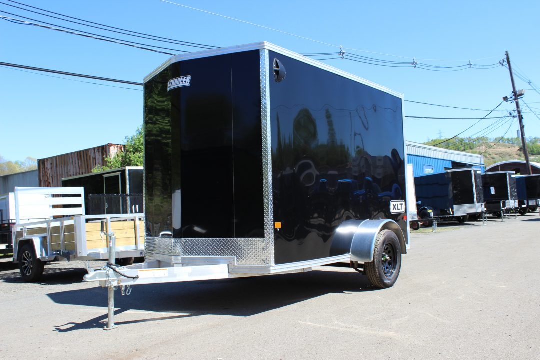 New 2026 E-Z Hauler 6x10 Aluminum Enclosed Cargo Trailer
