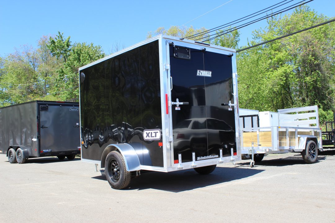 New 2026 E-Z Hauler 6x10 Aluminum Enclosed Cargo Trailer