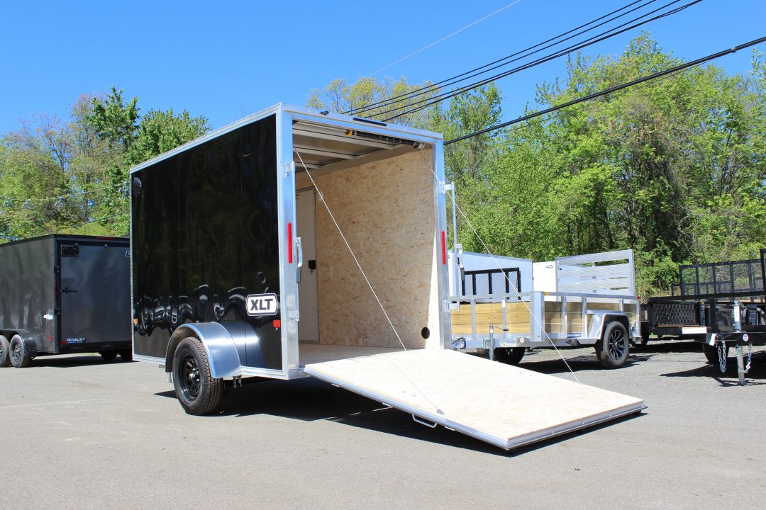 New 2026 E-Z Hauler 6x10 Aluminum Enclosed Cargo Trailer