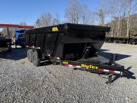 New 2026 Big Tex 14TD 6 STAGE TELESCOPIC LIFT 16’ 7 GAUGE FLOOR 4’ SIDES