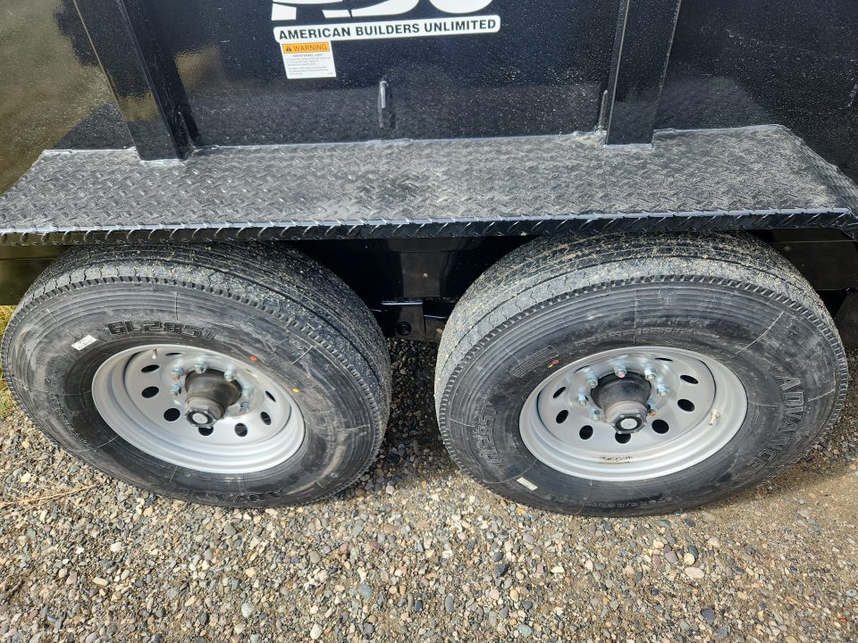New 2027 ABU 16' GN DUMP, 8K AXLE Dump Trailer