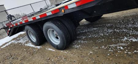 New 2027 ABU 30' TANDEM DUALLY , 12K DUALS Flatbed Trailer
