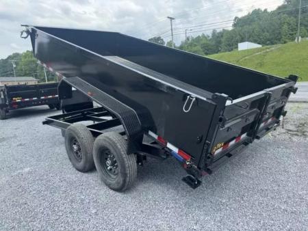 New 2026 Big Tex 14LX Dump Trailer SCISSOR LIFT COMBO GATE & TARP 7x14