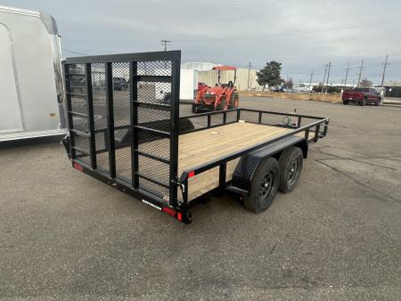 New 2026 Sure-Trac 7X14 7K Utility Trailer