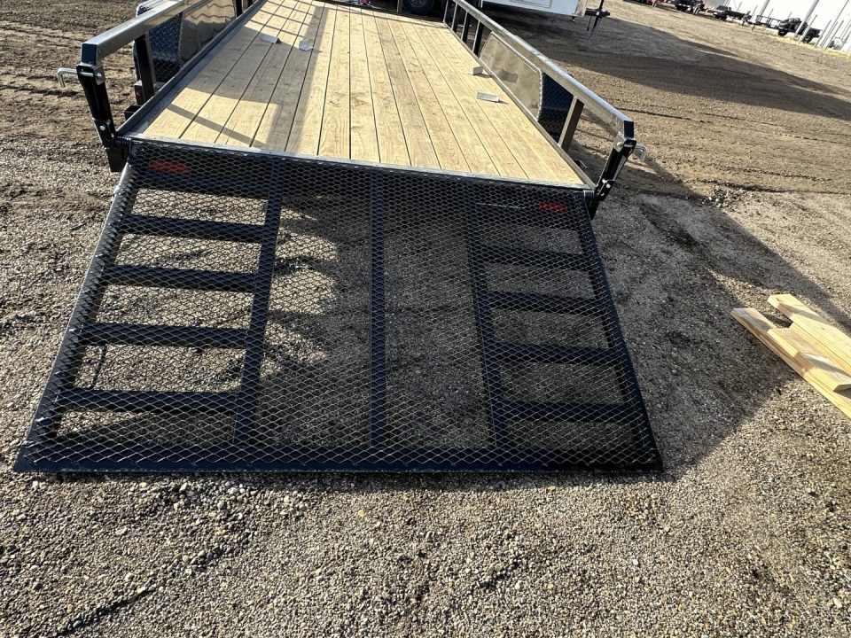 New 2026 Sure-Trac 7X16 10K Tube Top Utility Trailer