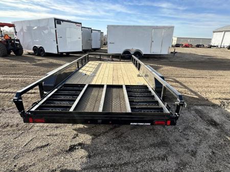 New 2026 Sure-Trac 7X16 10K Tube Top Utility Trailer