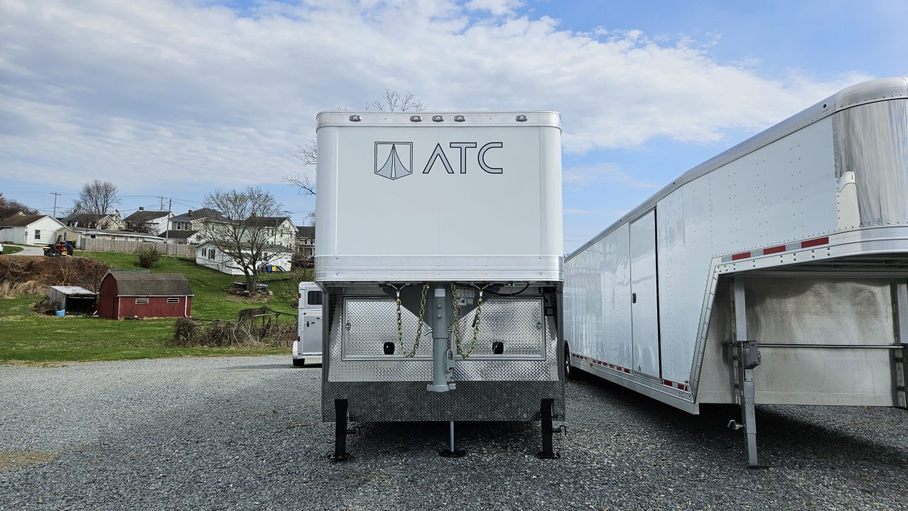 New 2026 ATC ROM750 GOOSENECK 8.5X44 TRIPLE Car / Racing Trailer