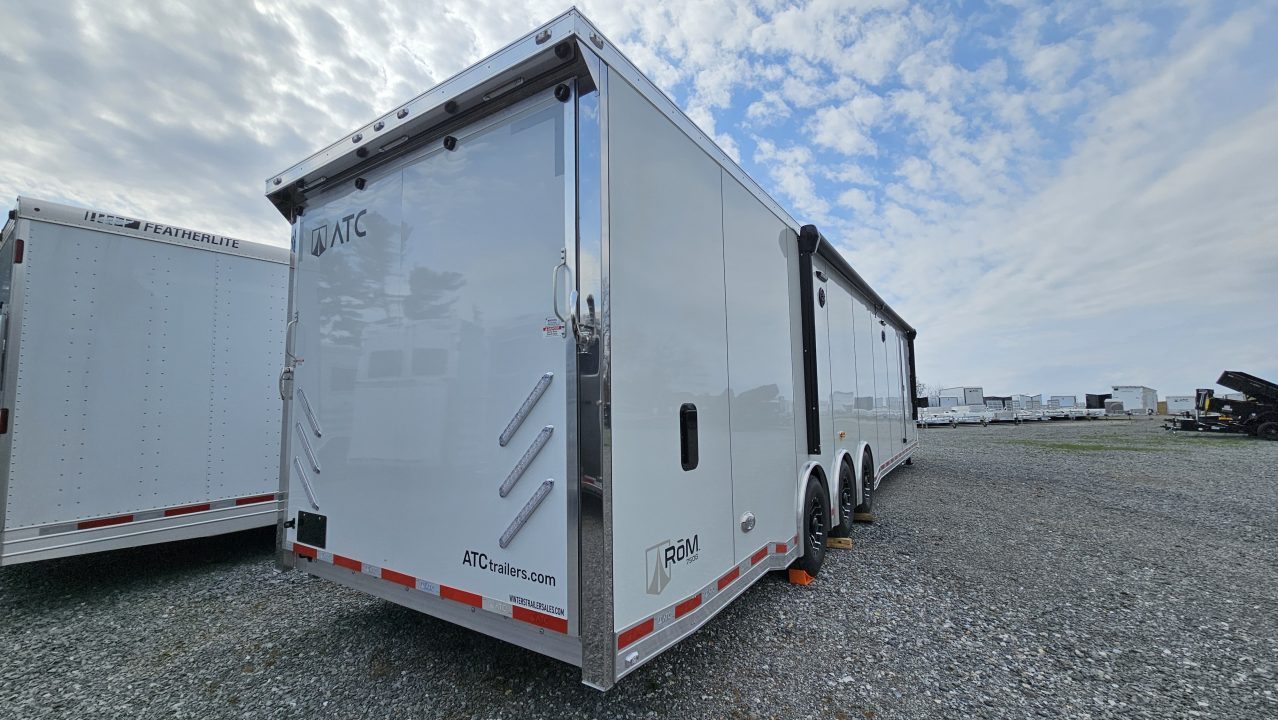 New 2026 ATC ROM750 GOOSENECK 8.5X44 TRIPLE Car / Racing Trailer
