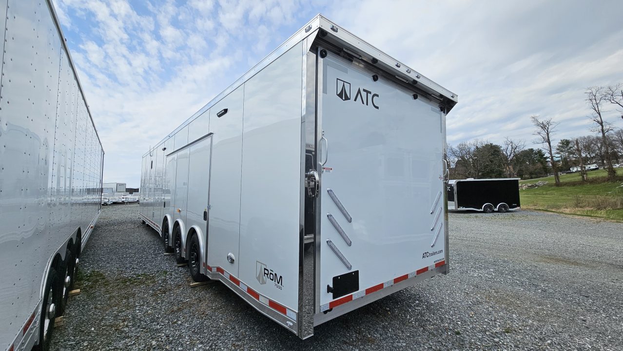New 2026 ATC ROM750 GOOSENECK 8.5X44 TRIPLE Car / Racing Trailer
