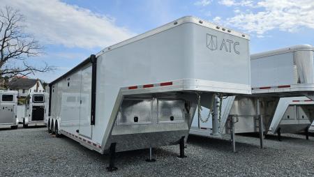 New 2026 ATC ROM750 GOOSENECK 8.5X44 TRIPLE Car / Racing Trailer