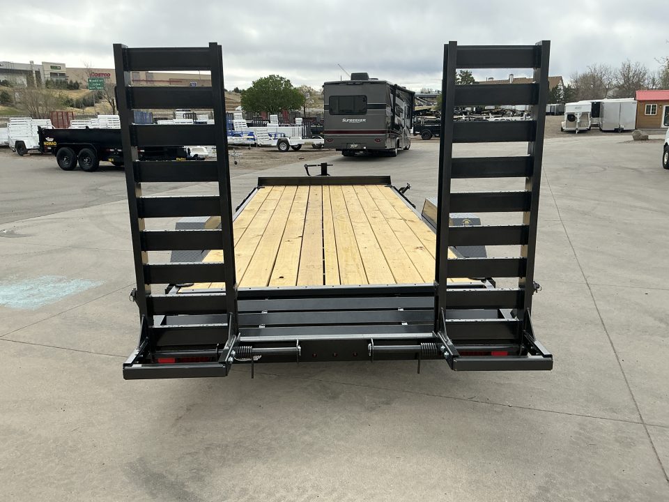 New 2026 Liberty Industries 7X18+2C6 14k Flatbed Trailer