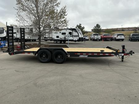 New 2026 Liberty Industries 7X18+2C6 14k Flatbed Trailer