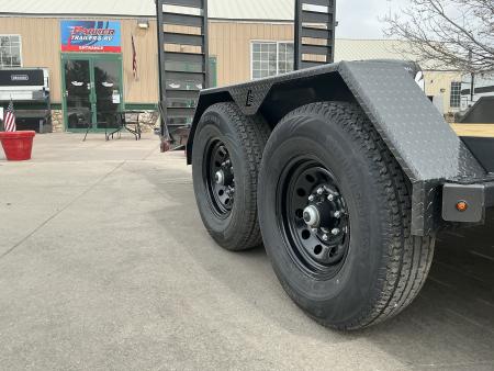 New 2026 Liberty Industries 7X18+2C6 14k Flatbed Trailer