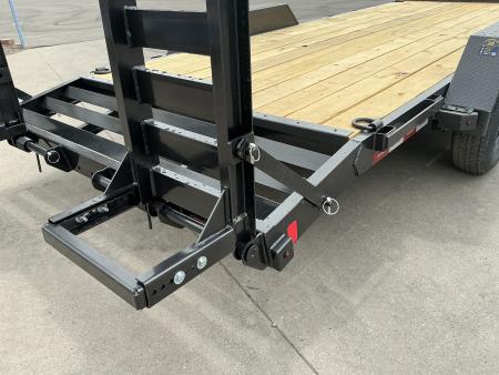 New 2026 Liberty Industries 7X18+2C6 14k Flatbed Trailer