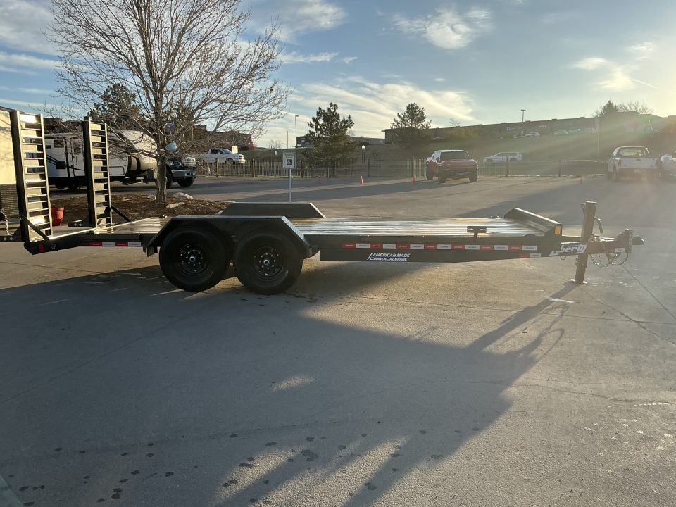 New 2026 Liberty Industries 7X22 14k Flatbed Trailer
