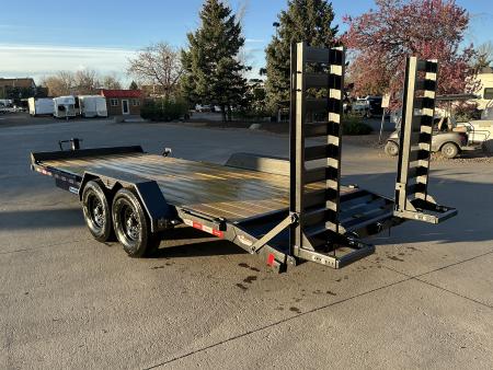 New 2026 Liberty Industries 7X22 14k Flatbed Trailer