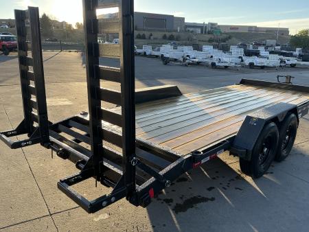 New 2026 Liberty Industries 7X22 14k Flatbed Trailer