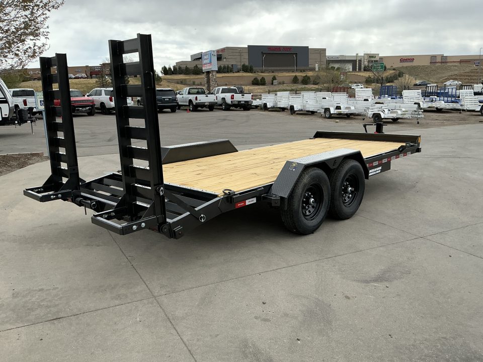 New 2026 Liberty Industries 7X16+2C6 14K Flatbed Trailer