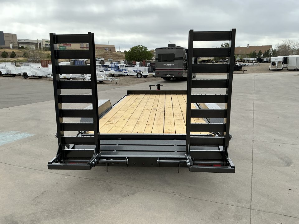New 2026 Liberty Industries 7X16+2C6 14K Flatbed Trailer