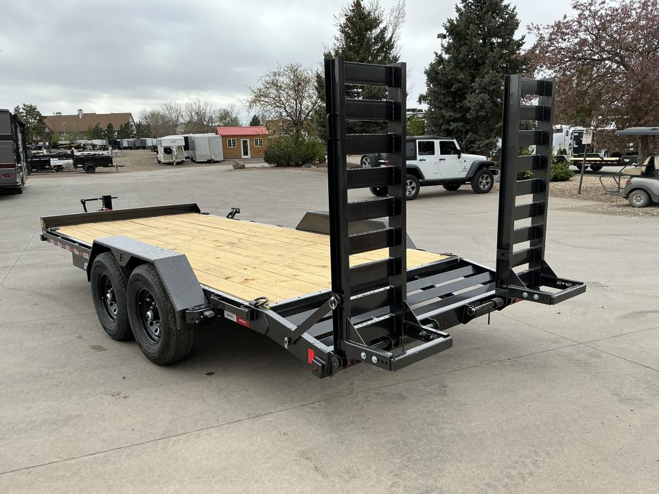 New 2026 Liberty Industries 7X16+2C6 14K Flatbed Trailer