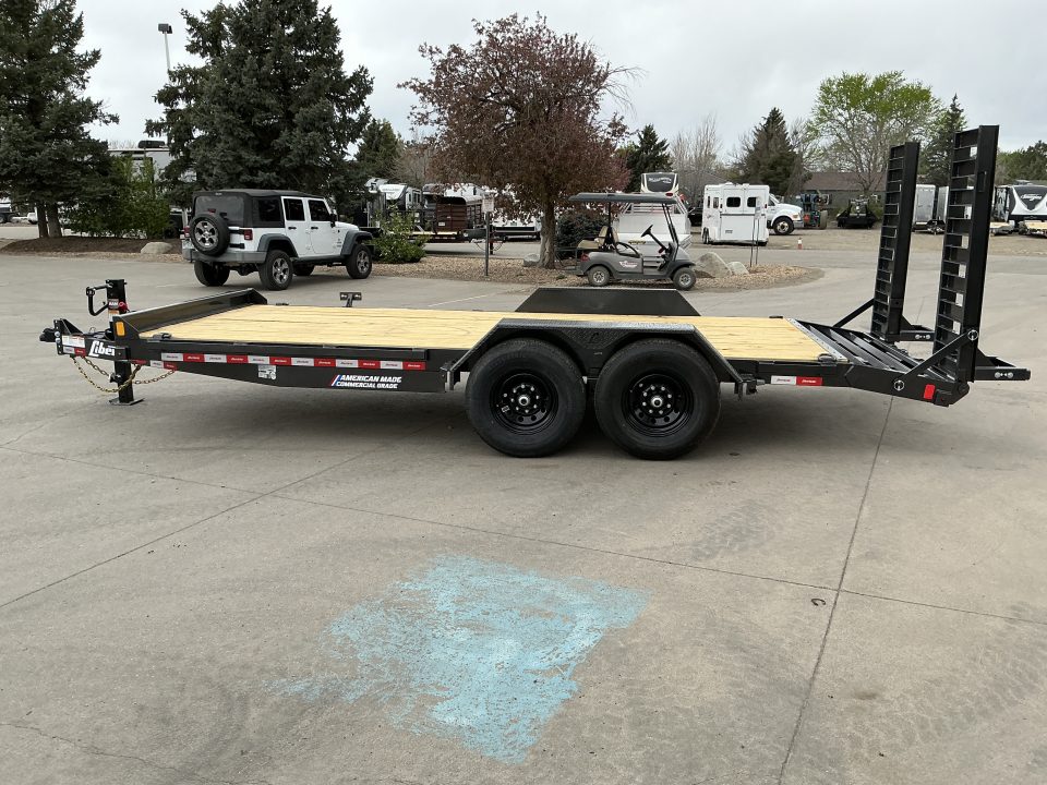 New 2026 Liberty Industries 7X16+2C6 14K Flatbed Trailer