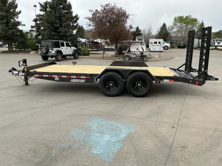 New 2026 Liberty Industries 7X16+2C6 14K Flatbed Trailer