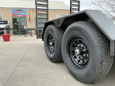 New 2026 Liberty Industries 7X16+2C6 14K Flatbed Trailer