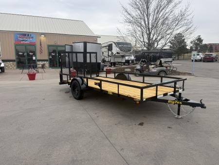 New 2026 Big Tex 35SA-14 Utility Trailer