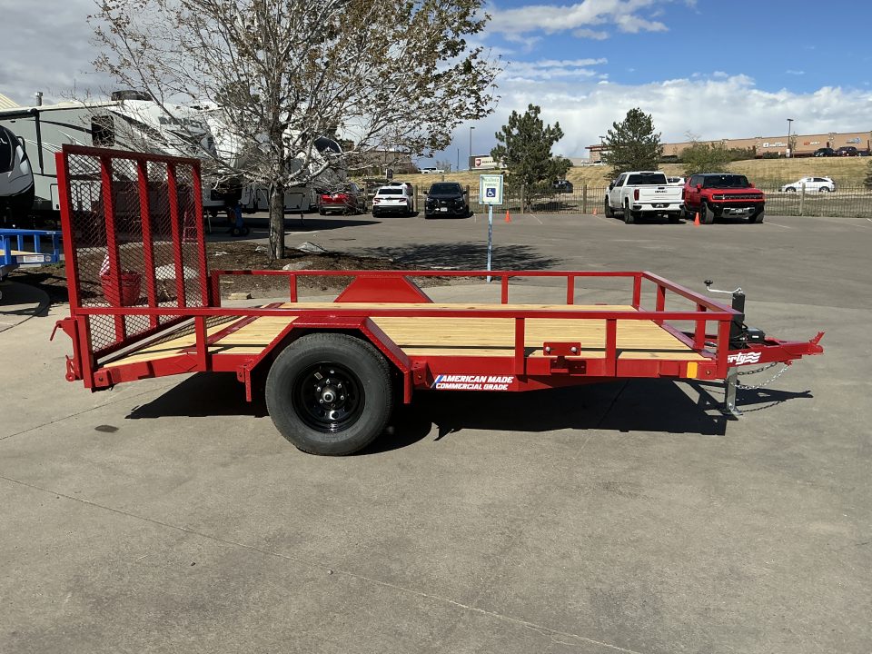 New 2026 Liberty Industries 7X10+2C4 5K Utility Trailer